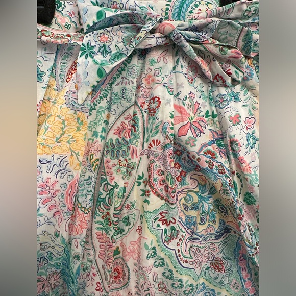 Like new Talbots A-Line 100% cotton skirt, Size 10 - Picture 3 of 5